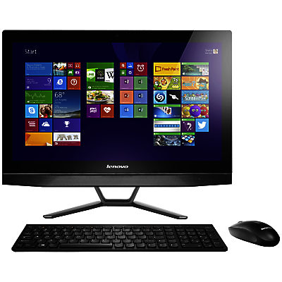 Lenovo B50 All-In-one Desktop PC, Intel Core i7, 12GB RAM, 2TB, 23.8  Touch Screen, Black